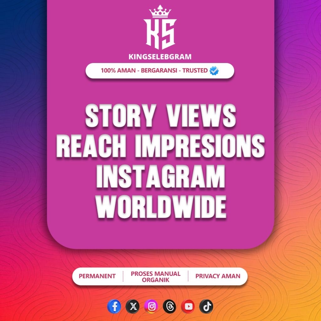REACH IMPRESIONS JANGKAUAN AKUN ALL STORY INSTAGRAM