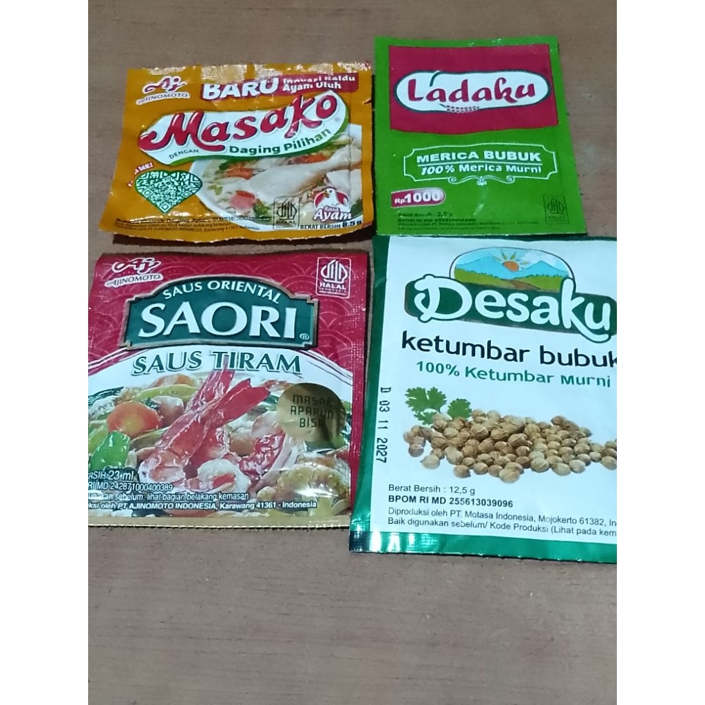 

Masako+Saori Saus Tiram+ketumbar bubuk+Ladaku Paket 3Az (TRB169)