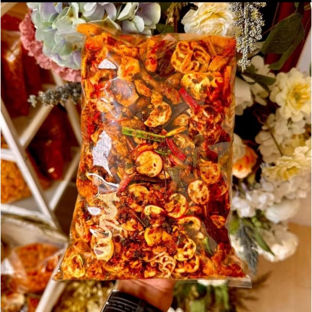 

SEBLAK CAMPUR MIX PEDAS JENFKOL/BASRENG/PEDO/BETON 1kg