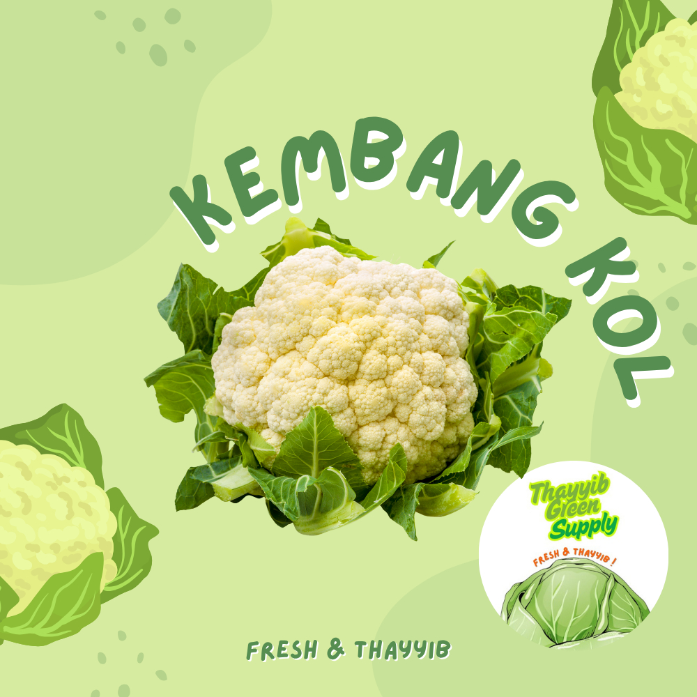 

KEMBANG KOL SEGAR / SAYUR BUNGA KOL FRESH 1 KG