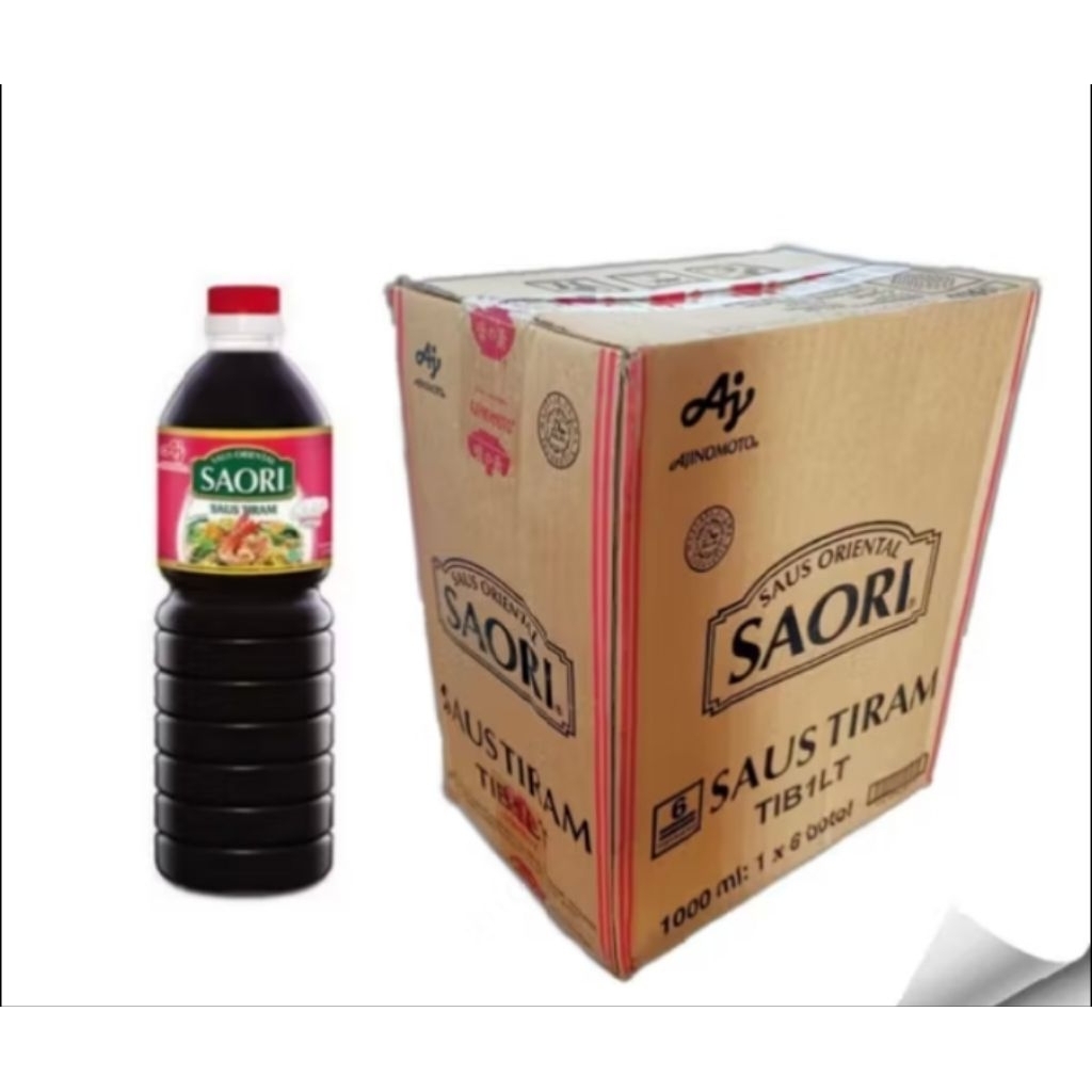 

Saori Saos Tiram Kemasan 1liter 1 dus