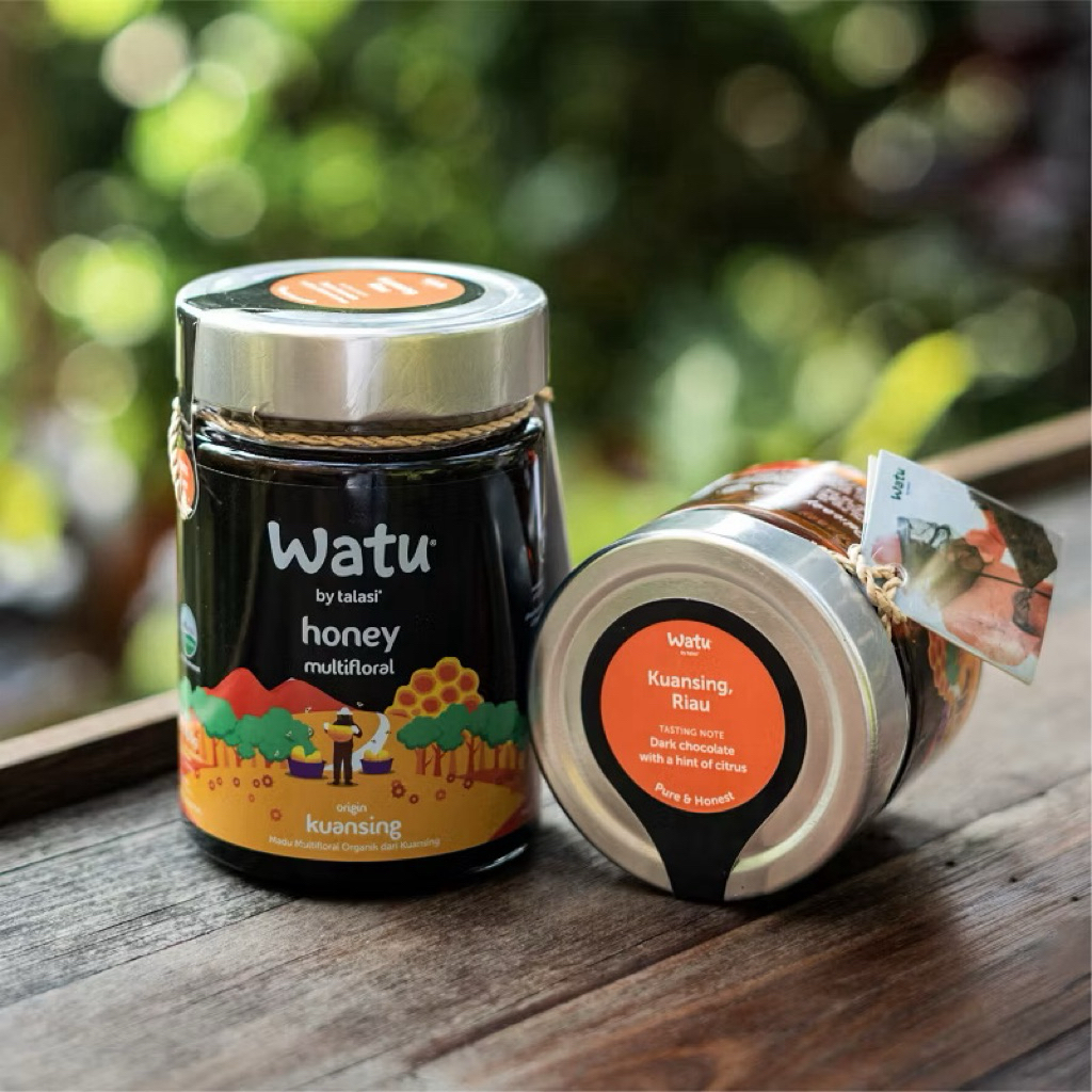 

Origin Kuansing Riau 400gr, Talasi Watu Honey - Madu Murni Herbal
