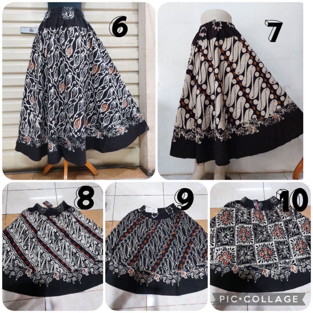 rok Klok Payung 7/8 Parang Klasik Batik Cap