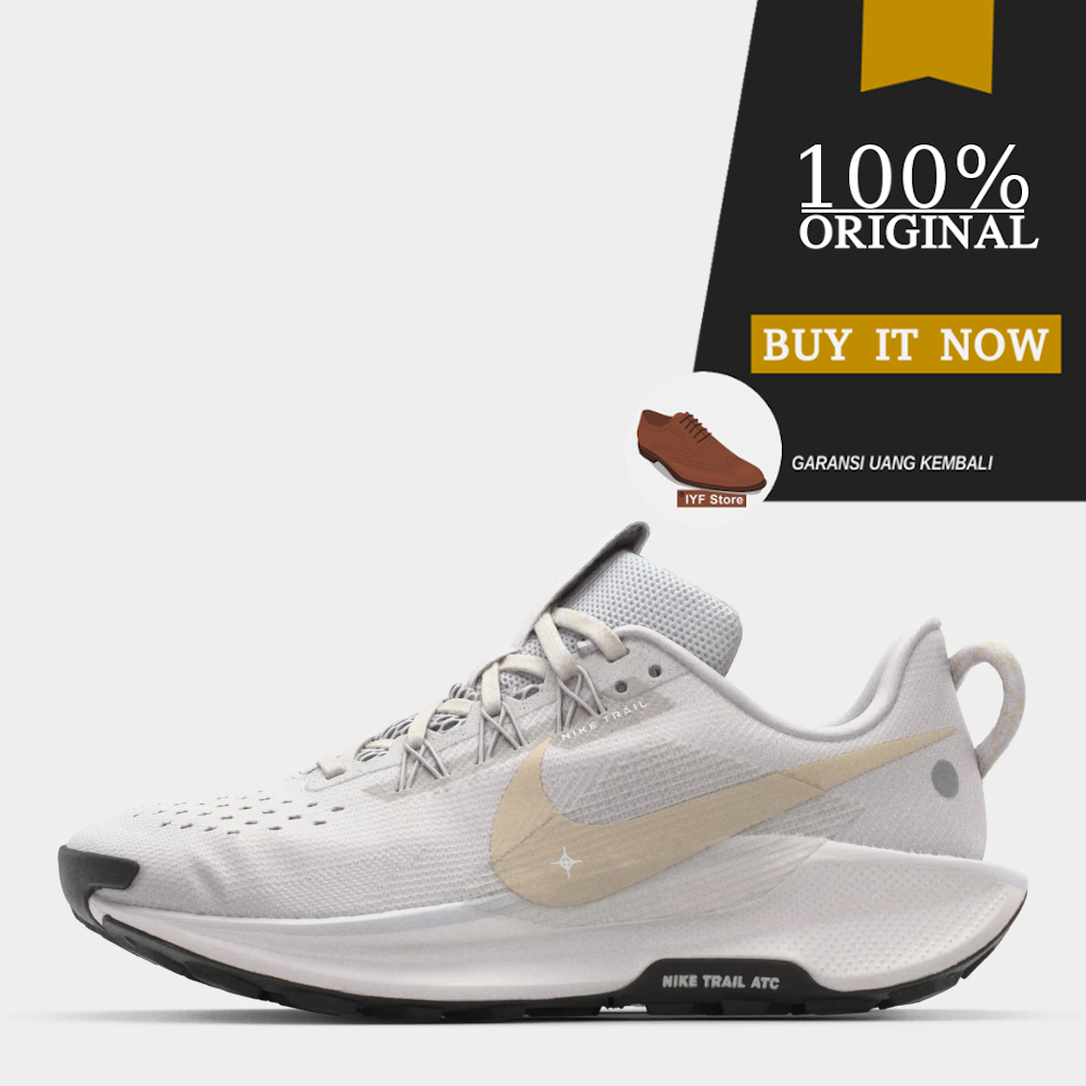 Sepatu Running Original Nike Pegasus Trail 5 - Vast Grey/Sanddrift
