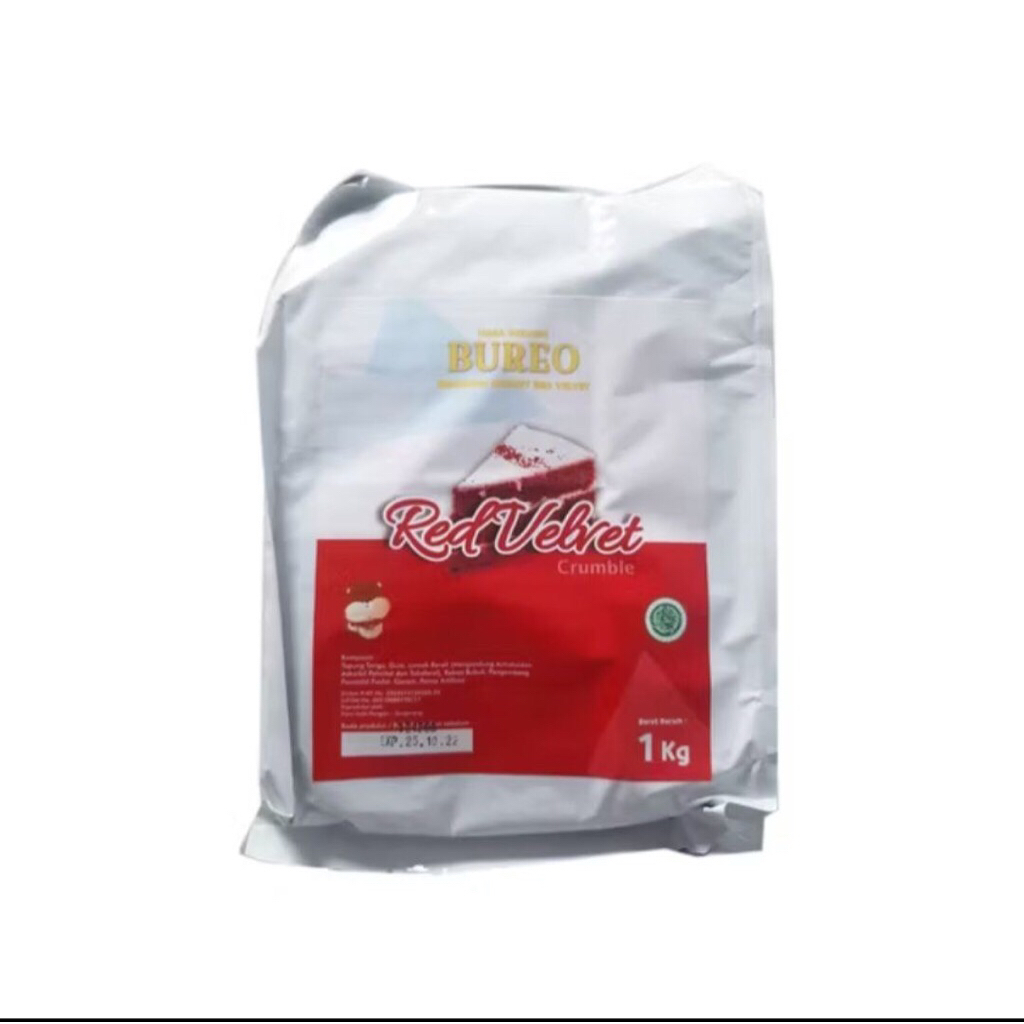 

Bureo Red Velvet Crumble 1kg Kasar | Halus