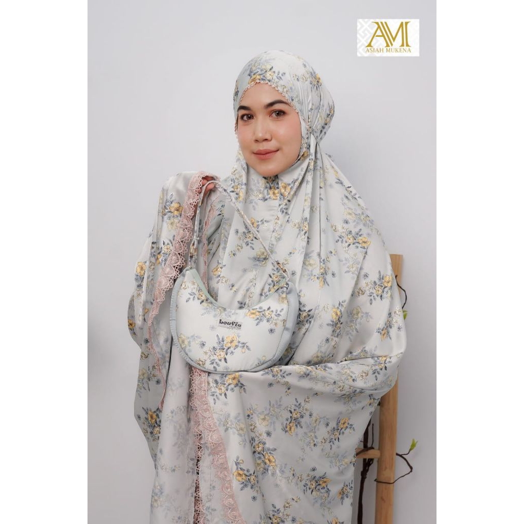 Mukena Silk Armany Premium [Mukena] [Mukena Santorini] [Mukena Mewah