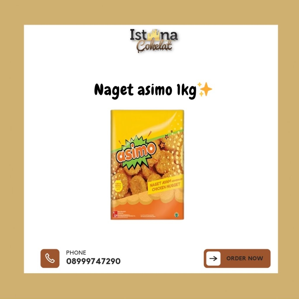 

Naget Asimo 1KG/500GR/250GR