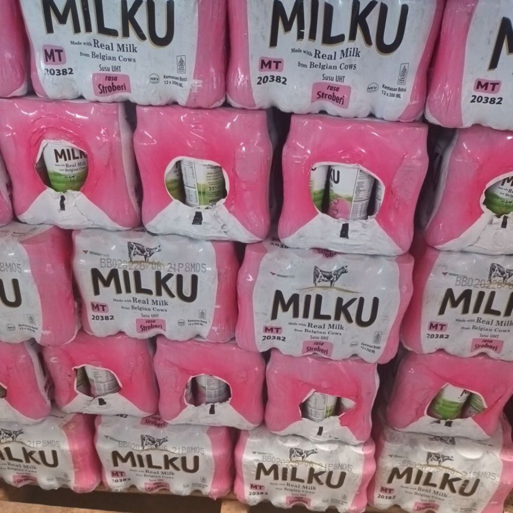 

Milku Rasa Stroberi / Coklat 200ml