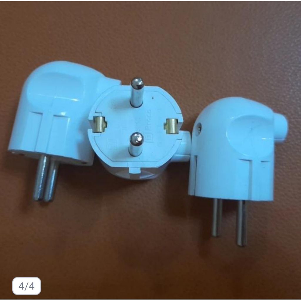 Steker Arde Colokan Bengkok L Putih BROCO 1331255