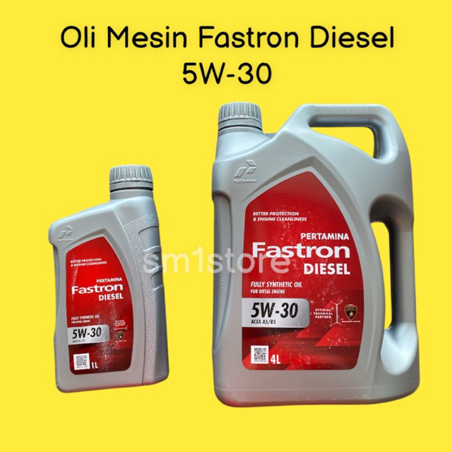 Oli Mesin Fastron Diesel 5W-30 Pertamina 1 Liter 4 Liter