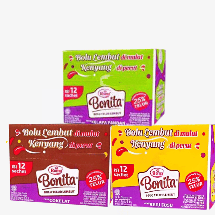 

ROMA BOLU BONITA 1 BOX ISI 12 PCS BY~Faya Store~