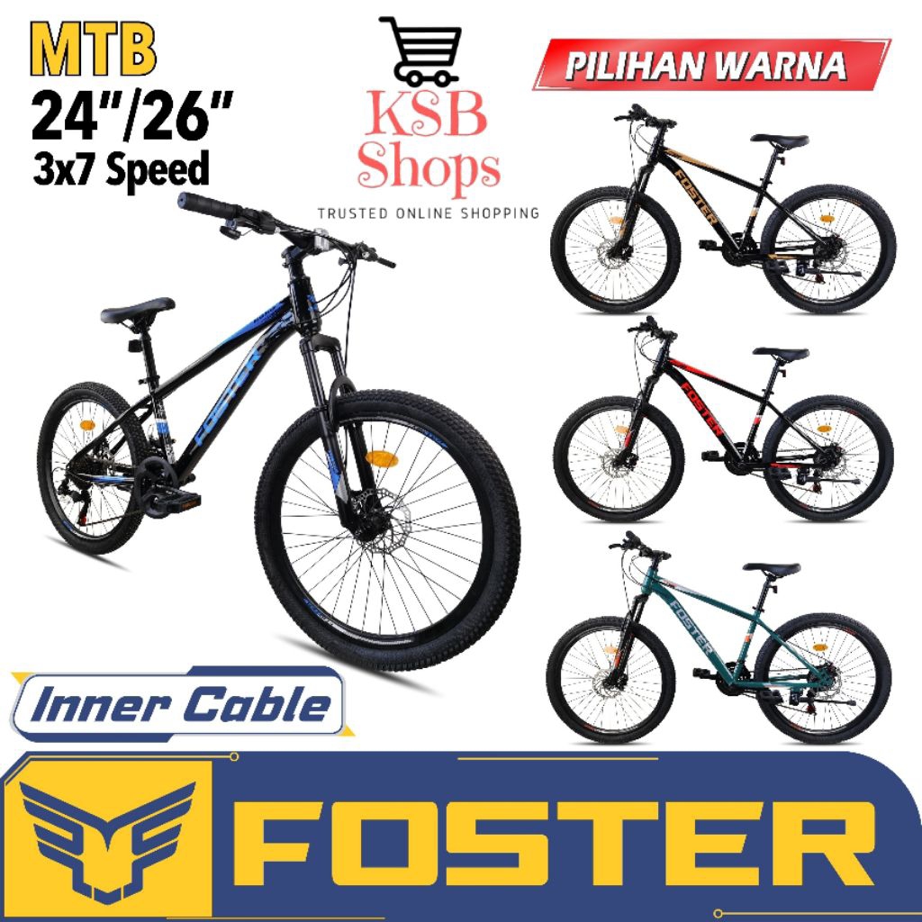 [KSB] Sepeda Gunung REMAJA DEWASA LAKI COWOK PEREMPUAN CEWEK Jenis MTB Mountain Bike Ban Hidup Ban P