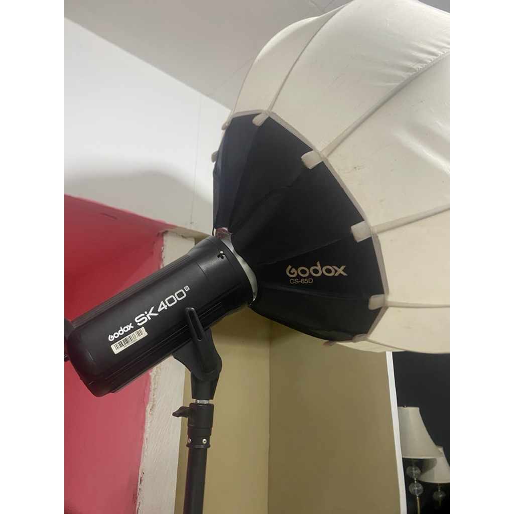 godox & softbox & tripod