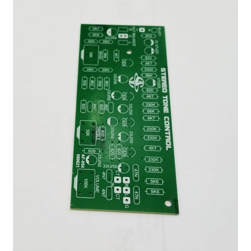PCB Stereo Tone Control 828