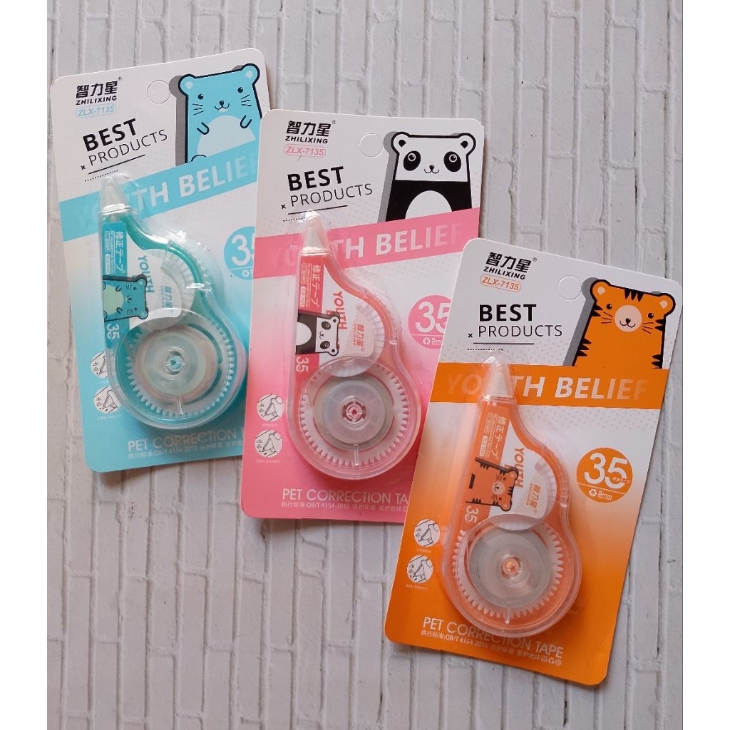 

CORRECTION TAPE / PITA KOREKSI 35M YOUTH BELIEF