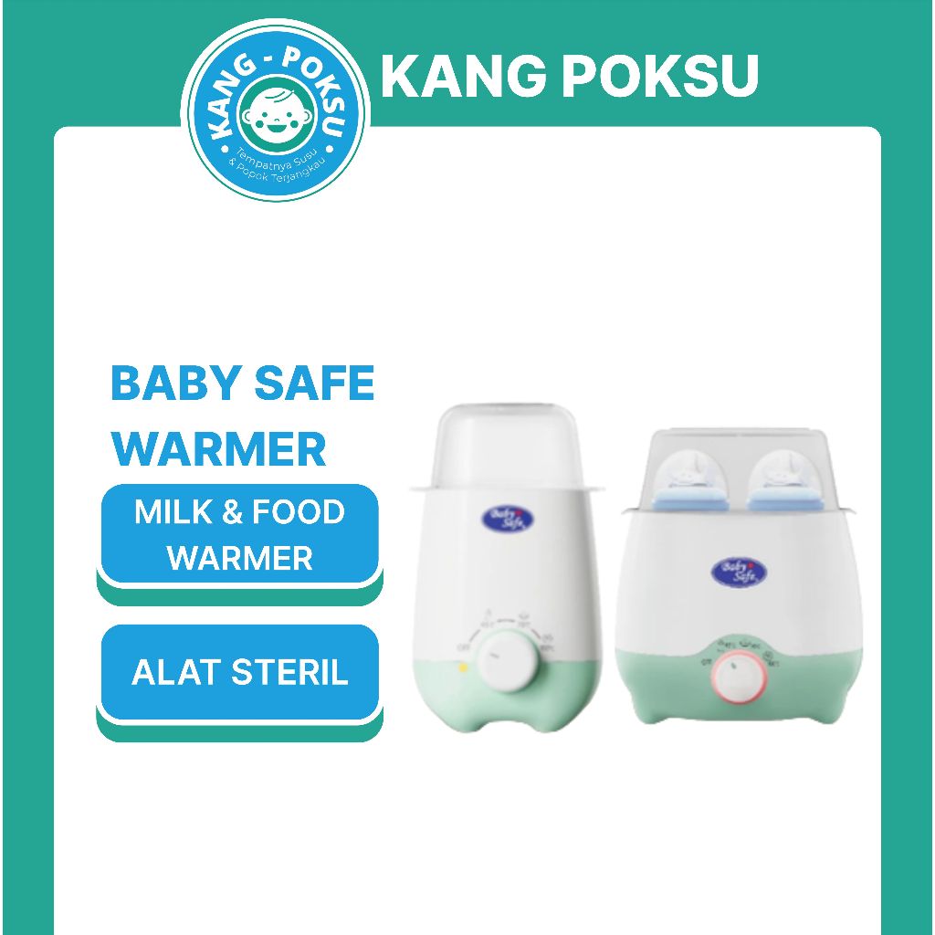 BABYSAFE LBW01 LBW02 MILK & FOOD WARMER | Alat Steril Botol Susu dan Perasan Jeruk KPS PRLA