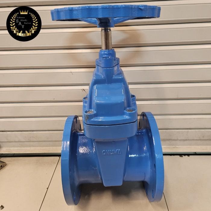 Gate Valve Cast Iron 12" Inch PN16 DN300 / Gate Valve Resilient PN16