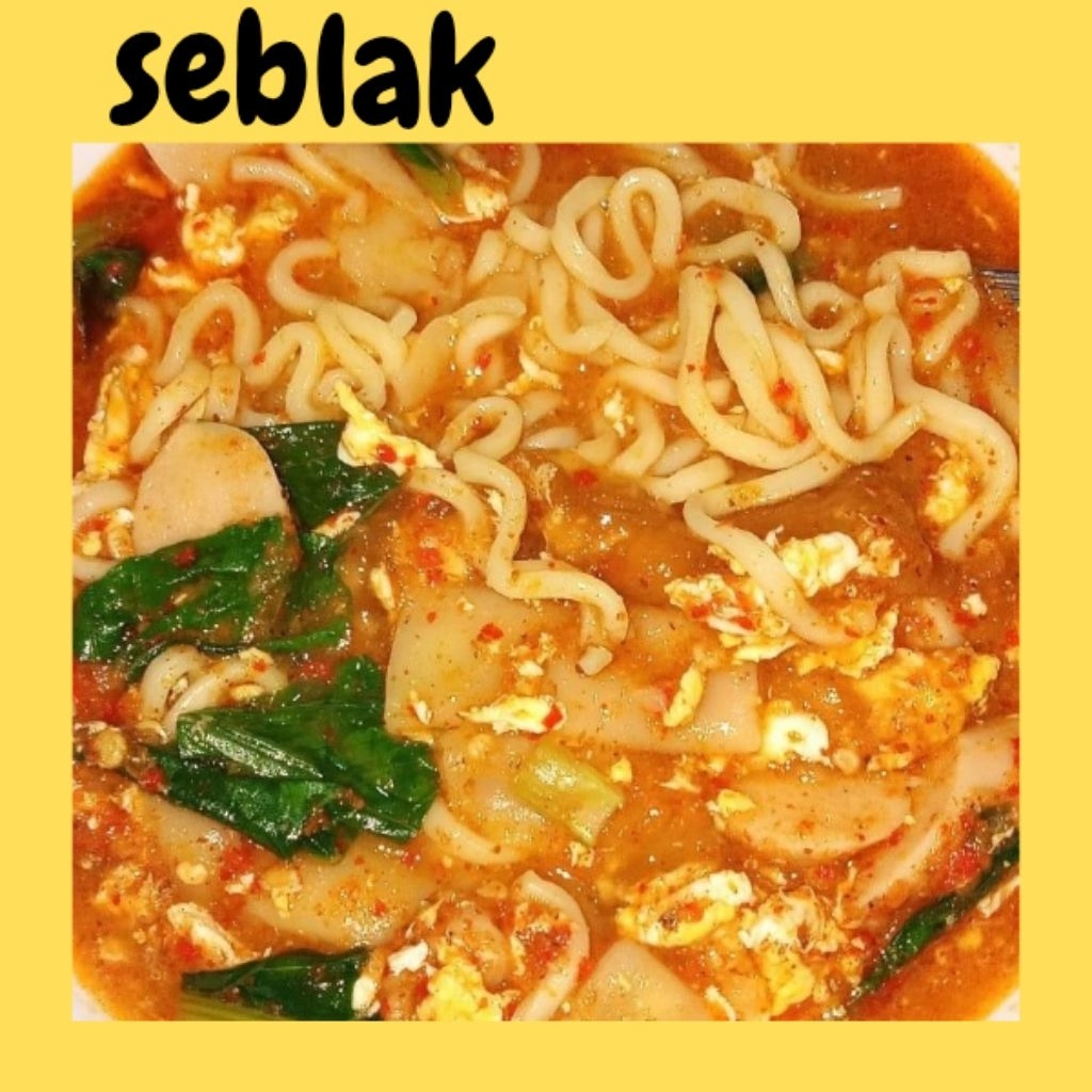 

seblak cemilan makanan pedas gurih