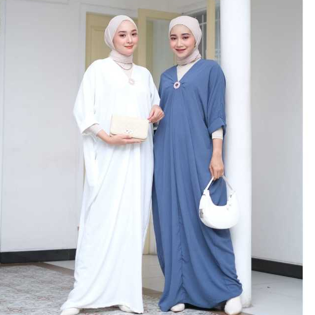 Omoi Zalina Kaftan Wanita Kondangan Pesta Mewah Elegan