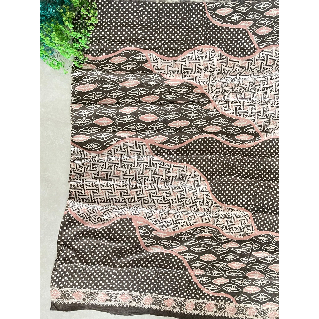 kain batik doby cap pastel pulauan panjang 3 meter