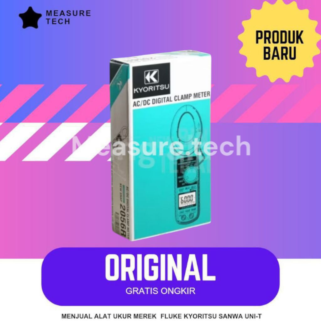 Kyoritsu 2056R Digital Clamp Meter Tang Ampere AC/DC  original 100%