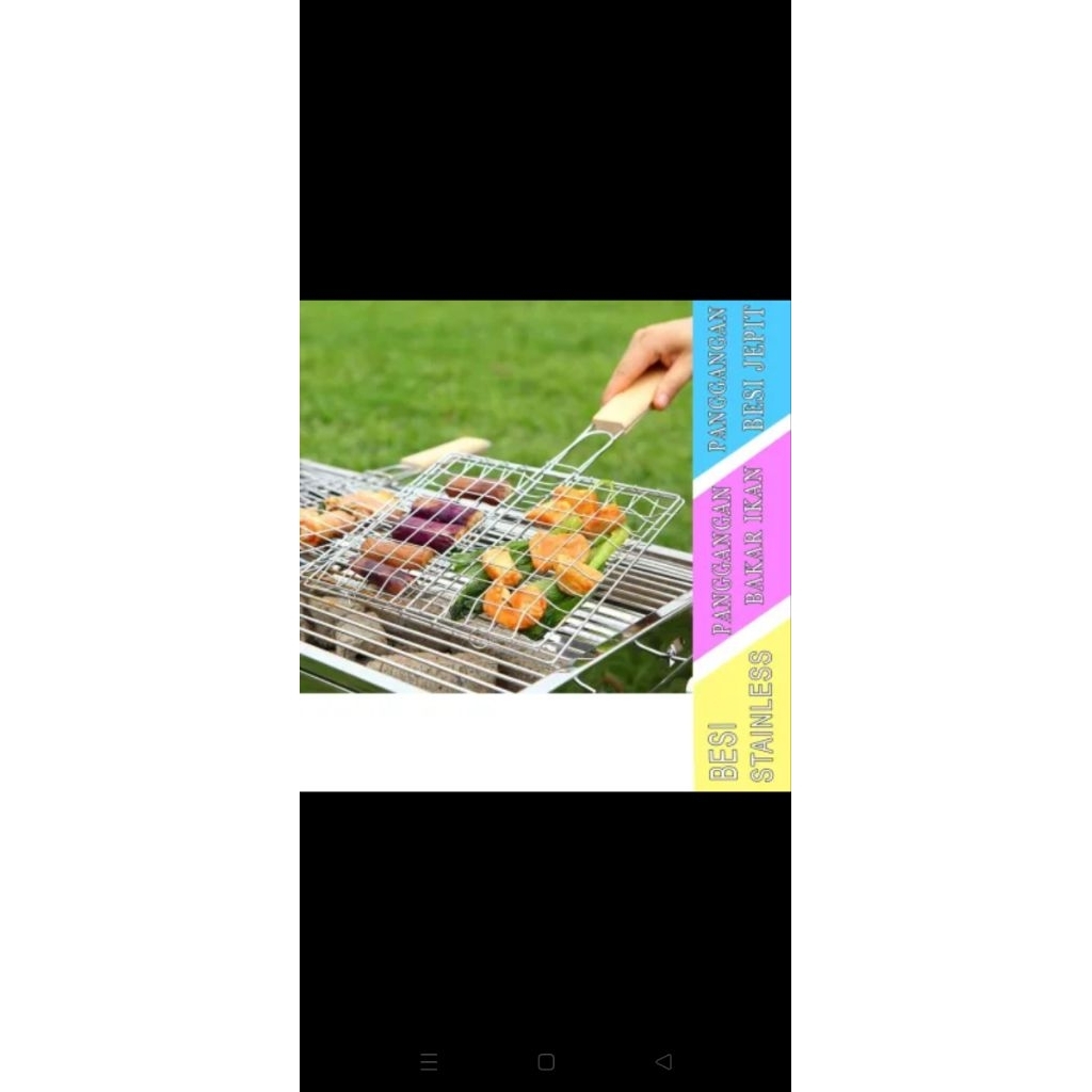 panggangan ikan bakar/ayam bakar stainless