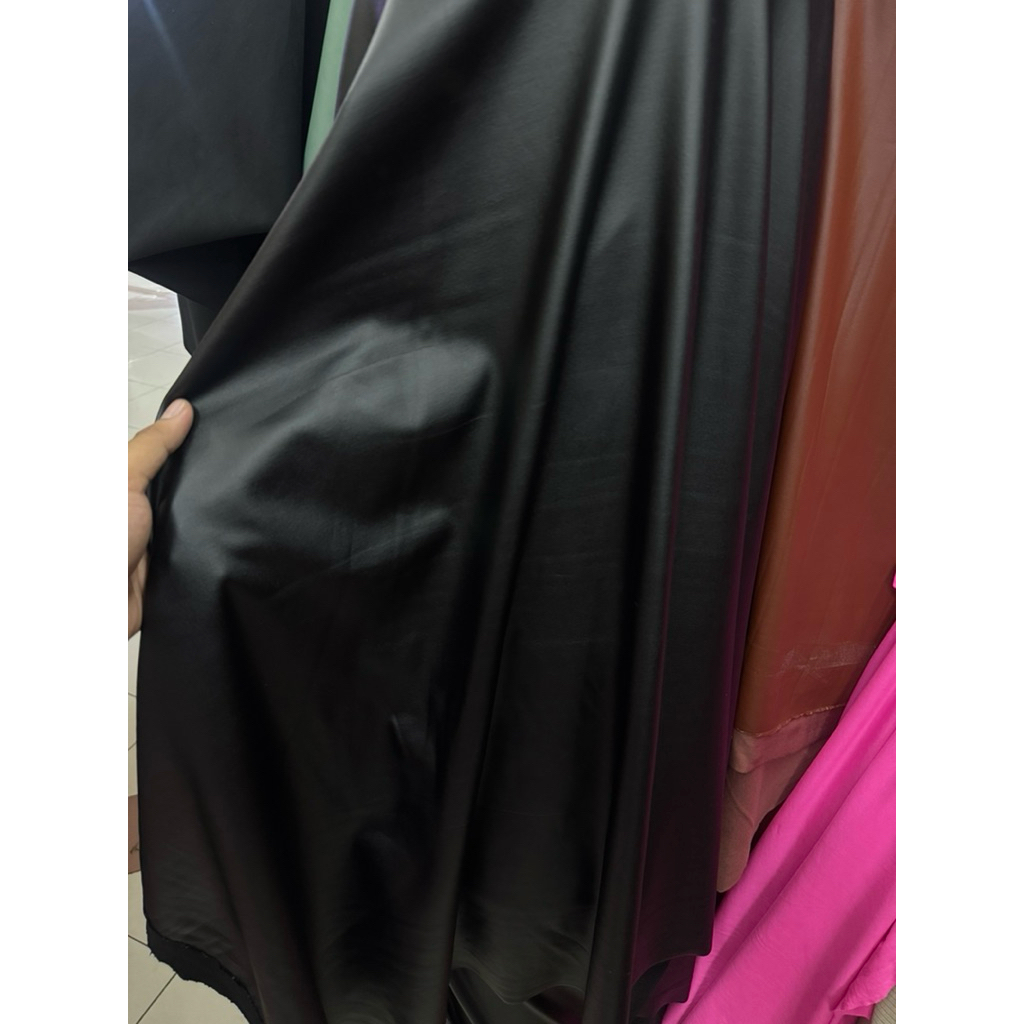 Kain Bahan Latex Kulit Jetblack Premium