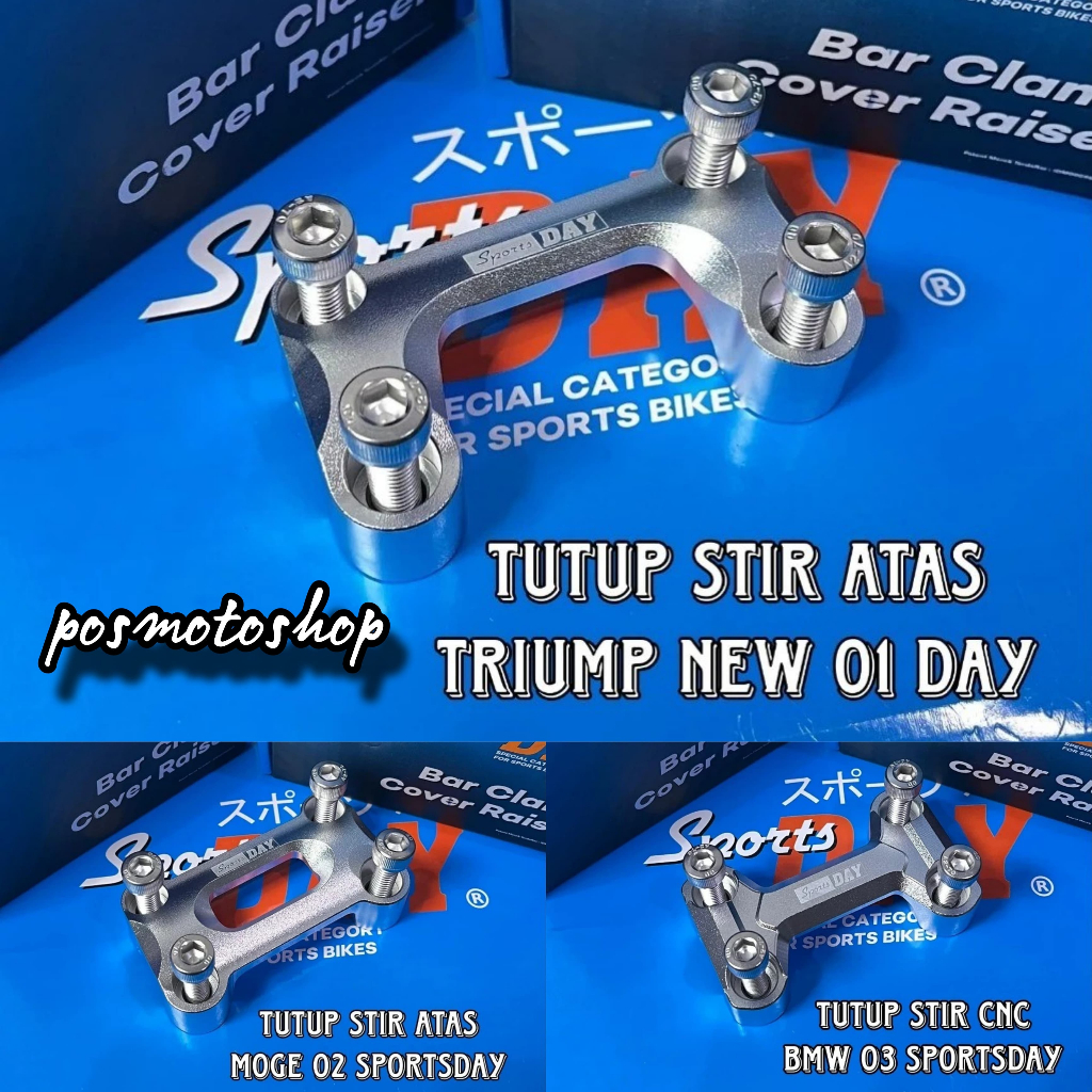 Raiser Triumph Tutup stir BMW Day pnp Ninja R Old Aluminium CNC Import set Baut L Stainles