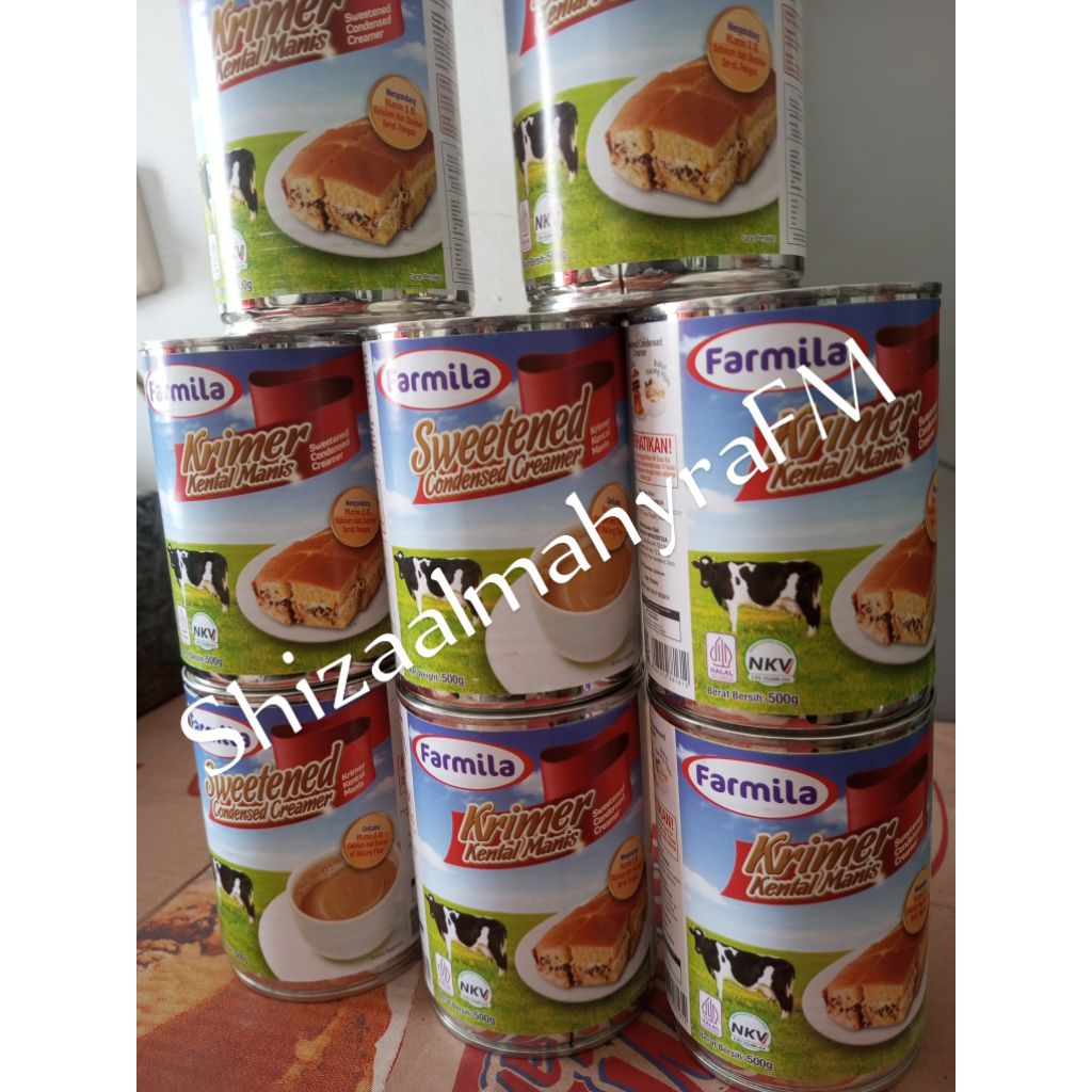 

Susu Kemasan 500gr Farmila Kental manis murah