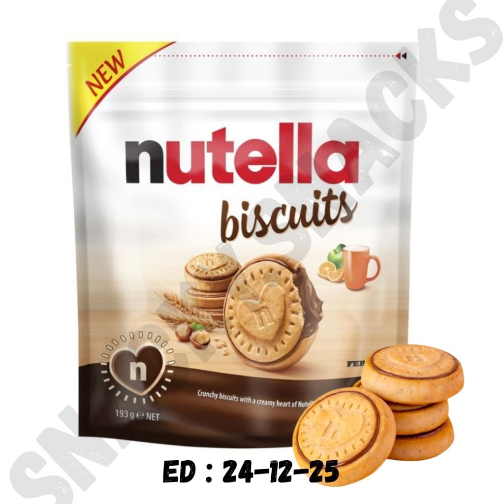 

Nutella Biscuits 193g Halal