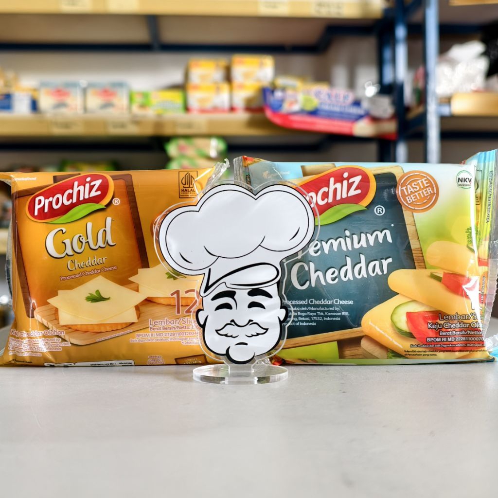 

Keju Slice Prochiz / Keju Lembaran Prochiz / Prochiz Slice Gold / Prochiz Cheese Slice