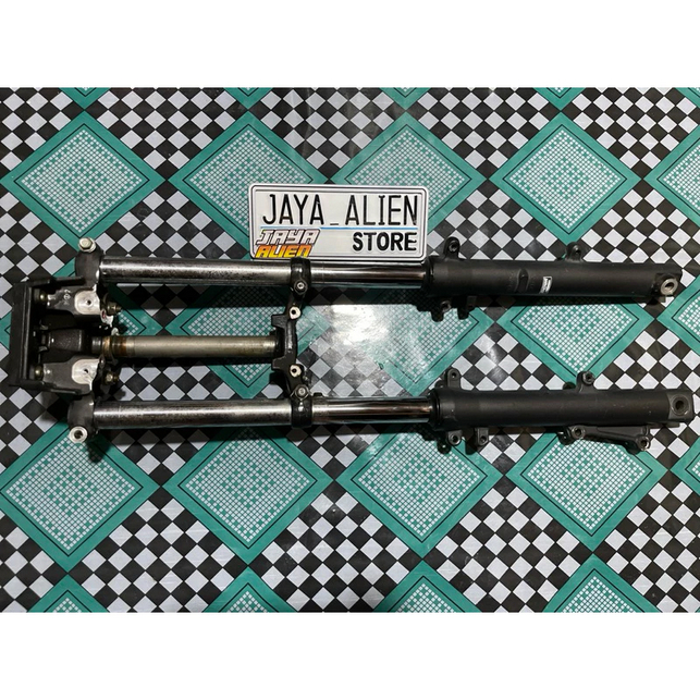 Sekok Shockbreaker Depan Motor CB Verza 150 Full Set Original Copotan