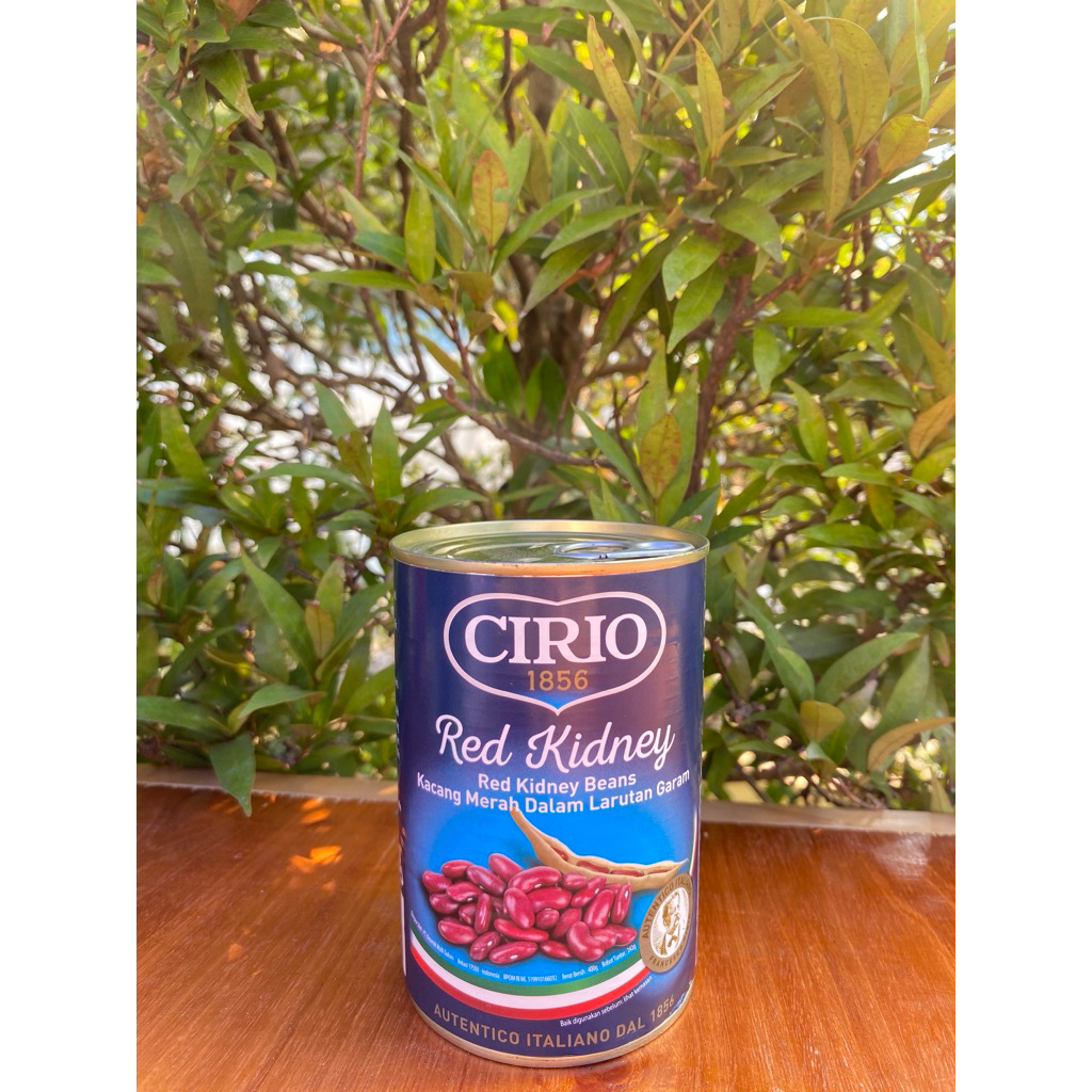 

KACANG MERAH DALAM LARUTAN GARAM CIRIO RED KIDNEY BEANS 400GR