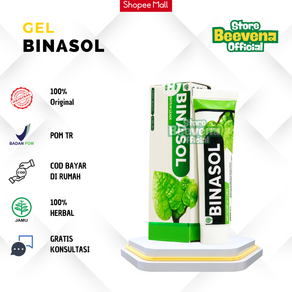 Gel Binasol Obat Herbal Mengatasi Luka Pasca Operasi Diabetes