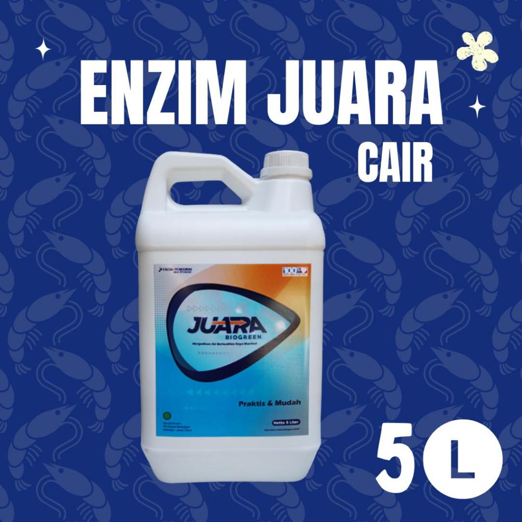 Probiotik Udang  & Ikan 5 Liter - Juara Enzim Cair 5 L