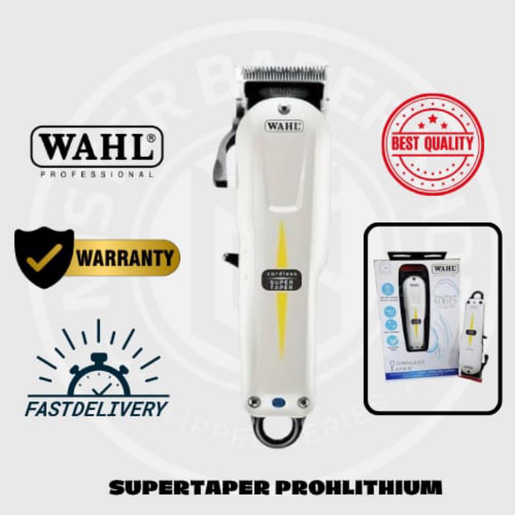 Whal Super Taper Prolithium Series Clipper - Alat Cukur Rambut Profesional / WAHL BERGARANSI