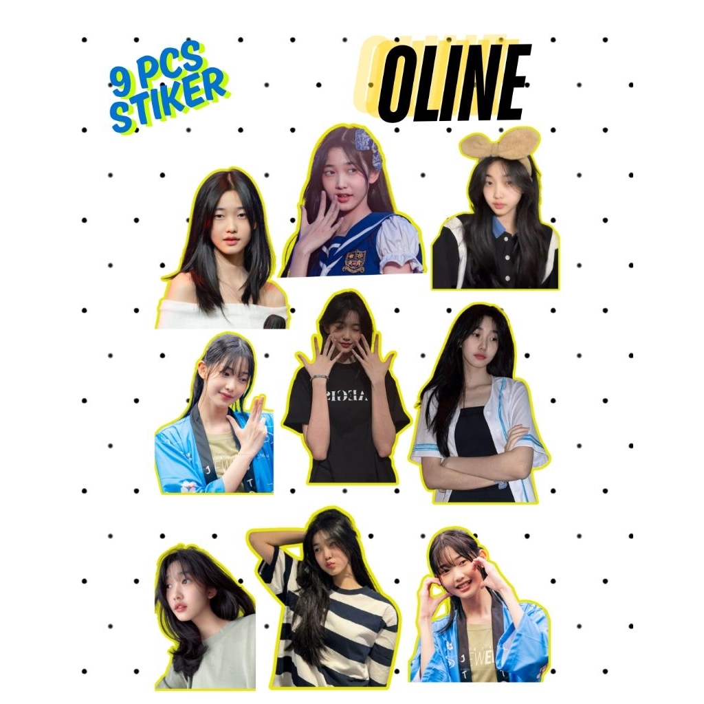 

[ISI 9] Stiker JKT48 OLINE Waterproof Vinyl Doff – Kualitas Premium