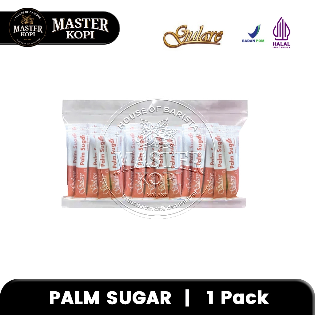 

Palm Sugar Stick GULARE Gula Aren 7gr STIK - 1 Pack isi 225pcs