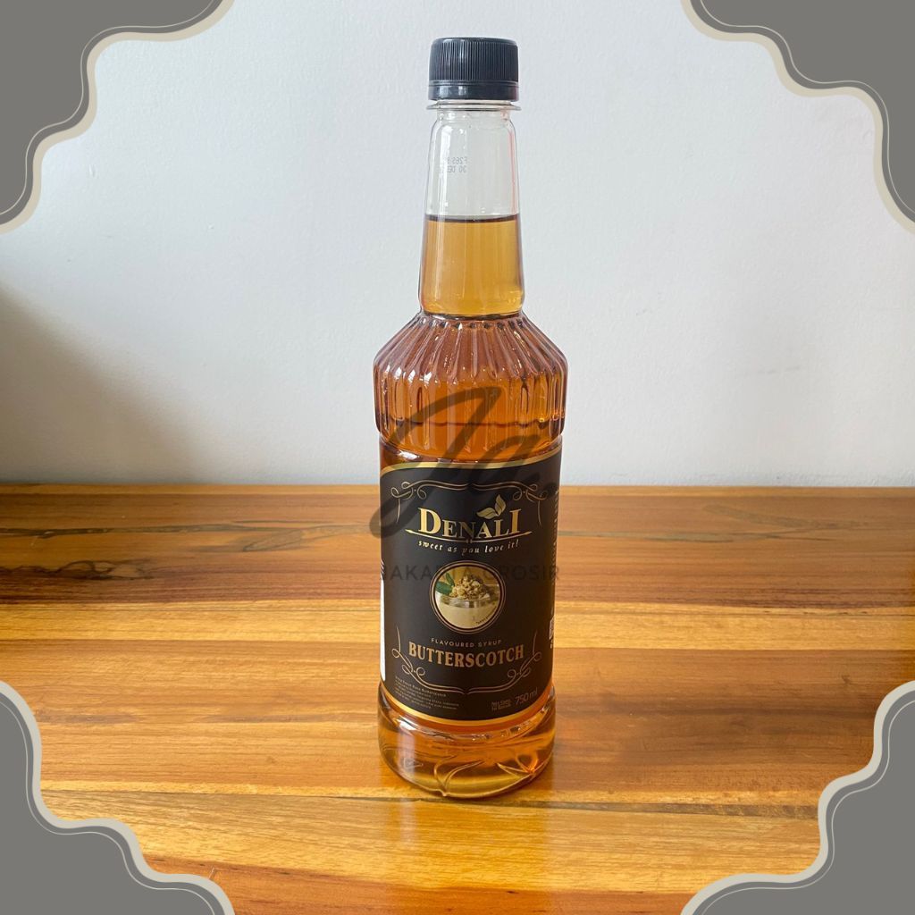 

DENALI SYRUP BUTTERSCOTCH 750ml - BUTTER SCOTCH SIRUP 750 MILI
