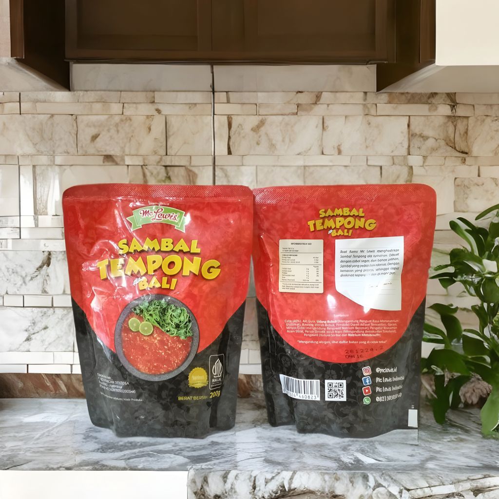 

Mc Lewis Sambal Tempong Bali - Dambal Cocol 200g