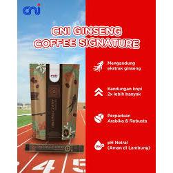 

CNI Kopi Ginseng Signature Isi 10 stik Lebih Terasa Ngopinya Meningkatkan Fokus Dan Konsentrasi