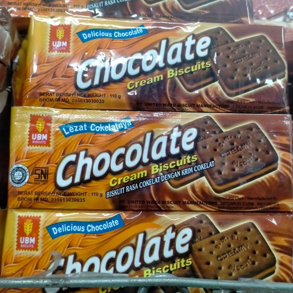 

Ubm Chocolate Cream Biscuits 110g BKS