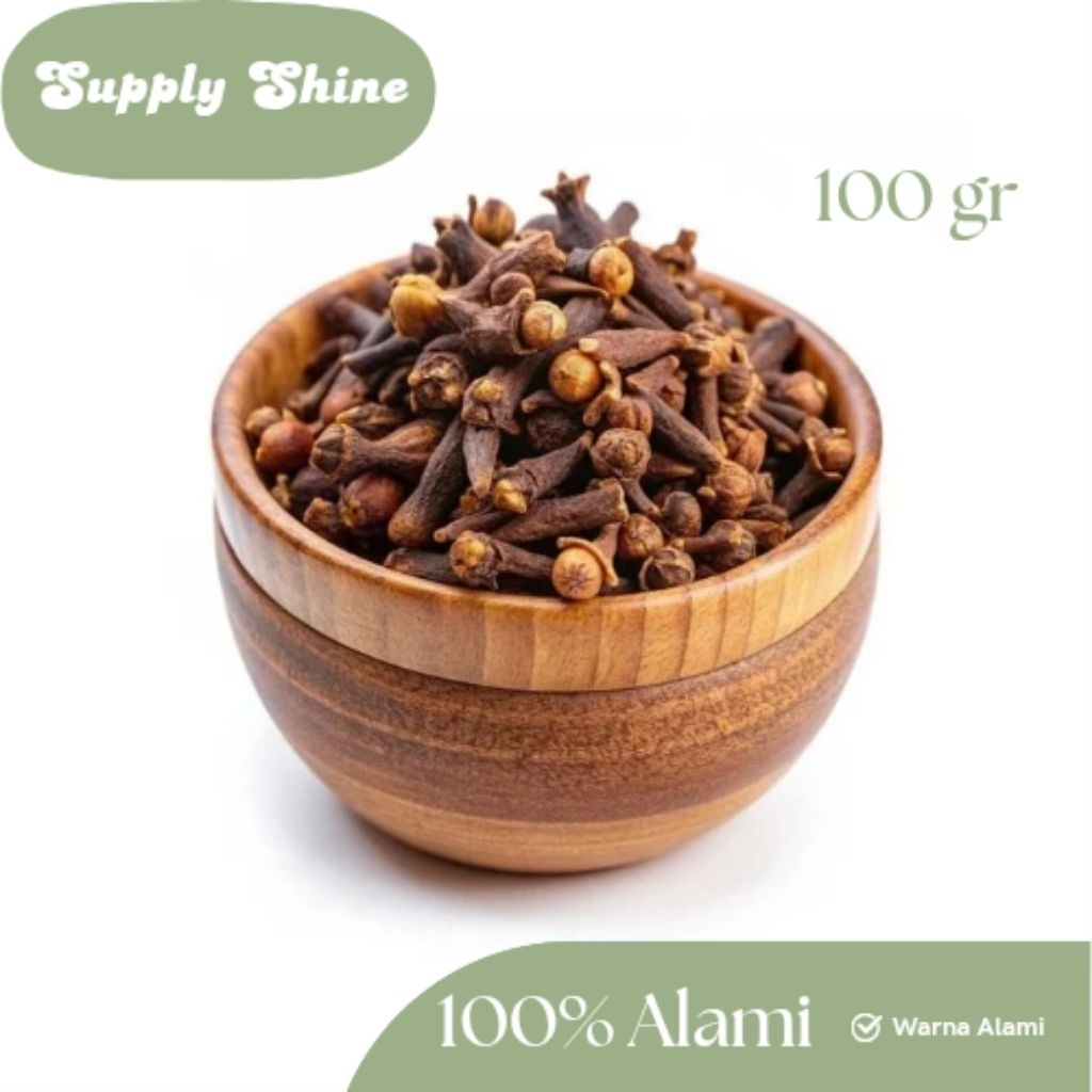 

Cengkeh Kering Utuh 100gr – Rempah Asli Aromatik Berkualitas