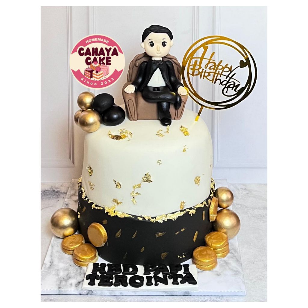

Big Boss Birthday Cake / Kue Ulang Tahun Suami / Kue Ultah Untuk Bos / Man Cake