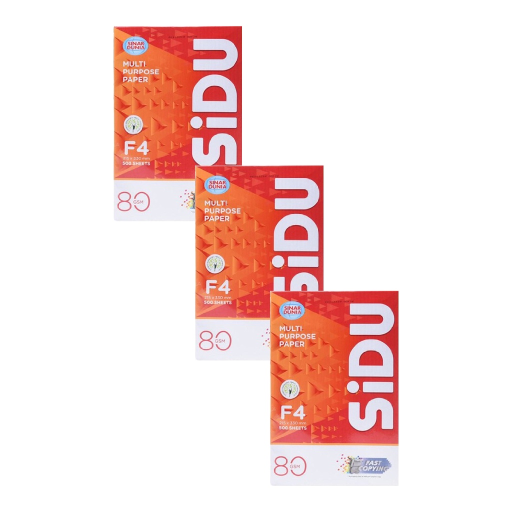 

Kertas HVS SIDU F4 80g ( RIM )