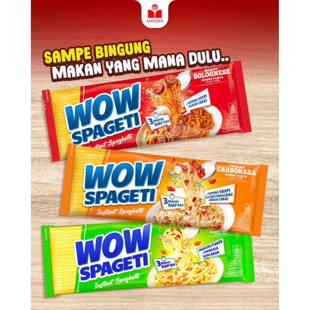 

Mie Wow Spageti