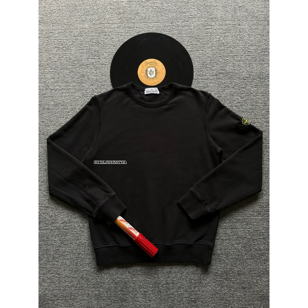 Stone island crewneck junior black