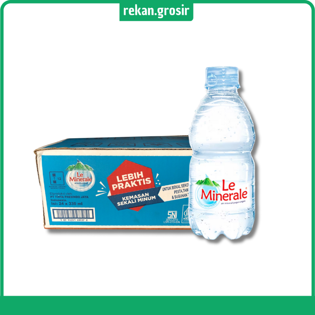 

Le Minerale 330ml x 24 Botol