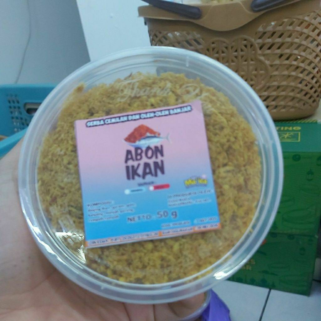 

ABON IKAN KHAS BANJAR KEMASAN CUP