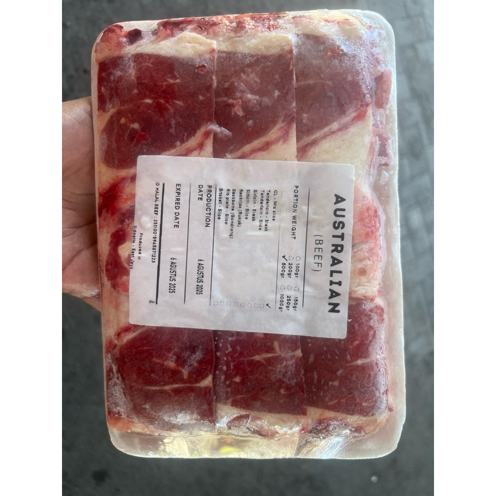 

Slice Mix Fat 500gr ( No Complain )